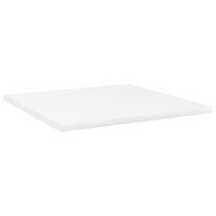 vidaXL Kirjahyllytasot 4 kpl valkoinen 40x40x1,5 cm lastulevy hinta ja tiedot | Hyllyt | hobbyhall.fi