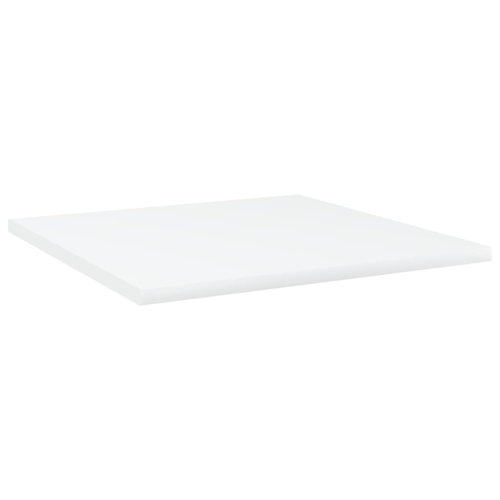 vidaXL Kirjahyllytasot 4 kpl valkoinen 40x40x1,5 cm lastulevy hinta ja tiedot | Hyllyt | hobbyhall.fi