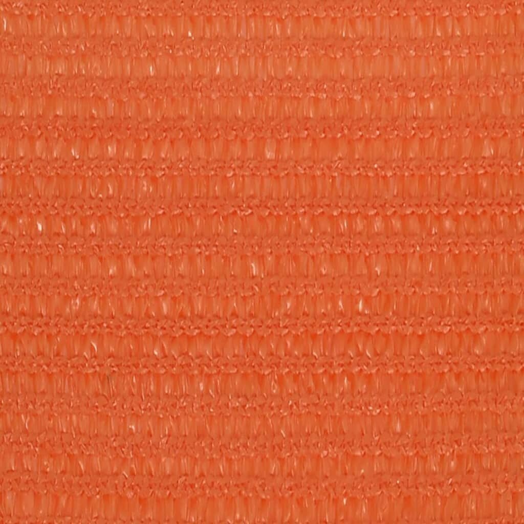 vidaXL Aurinkopurje 160 g/m² oranssi 2x5 m HDPE hinta ja tiedot | Aurinkovarjot ja markiisit | hobbyhall.fi
