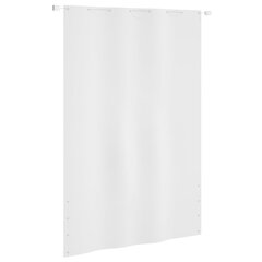 vidaXL Parvekkeen suoja valkoinen 160x240 cm Oxford kangas hinta ja tiedot | Aurinkovarjot ja markiisit | hobbyhall.fi