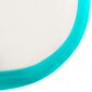 vidaXL Täytettävä voimistelumatto pumpulla 800x100x15 cm PVC vihreä hinta ja tiedot | Joogamatot | hobbyhall.fi