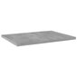 vidaXL Kirjahyllytasot 4 kpl betoninharmaa 40x30x1,5 cm lastulevy hinta ja tiedot | Hyllyt | hobbyhall.fi