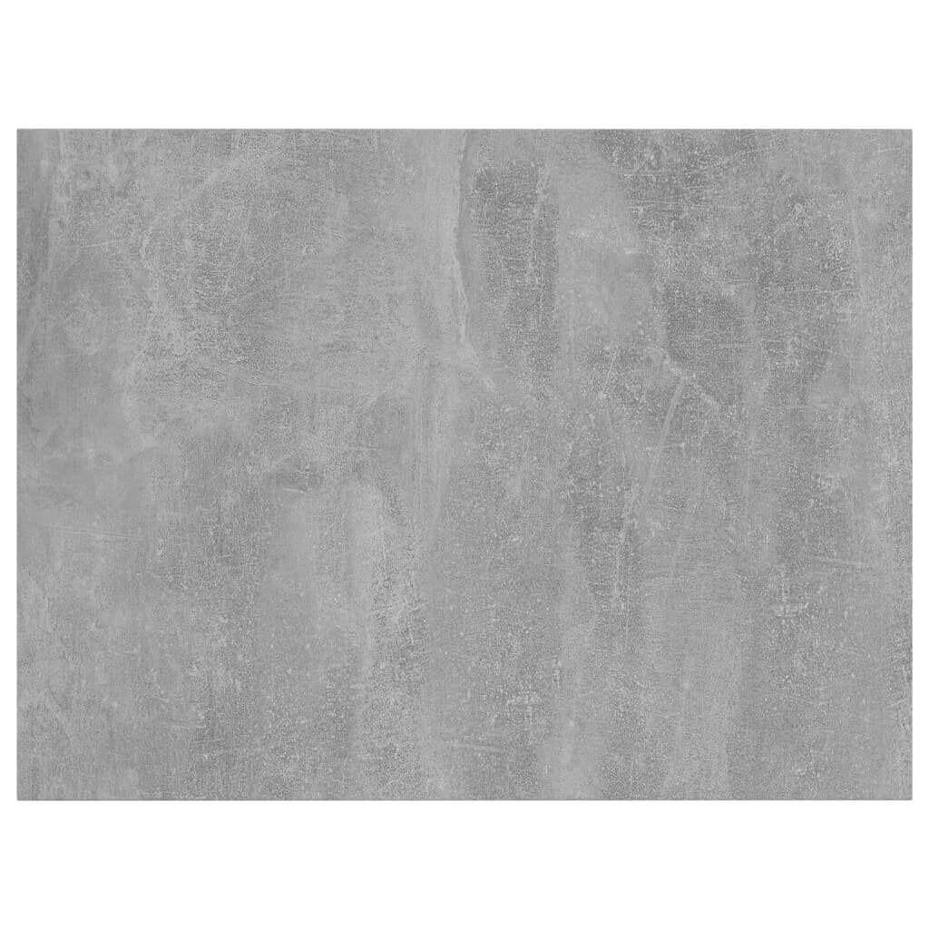 vidaXL Kirjahyllytasot 4 kpl betoninharmaa 40x30x1,5 cm lastulevy hinta ja tiedot | Hyllyt | hobbyhall.fi