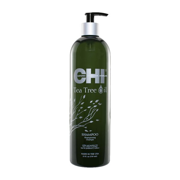 Teepuuöljyä sisältävä shampoo CHI Tea Tree Oil Shampoo 739ml