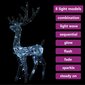 vidaXL Porojoulukoriste akryyli 140 LED-valoa 120 cm kylmä valkoinen hinta ja tiedot | Joulukoristeet | hobbyhall.fi