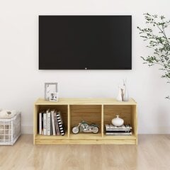 vidaXL TV-taso 104x33x41 cm täysi mänty hinta ja tiedot | TV-tasot | hobbyhall.fi