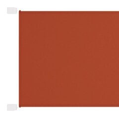vidaXL Pystymarkiisi terrakotta 140x360 cm Oxford kangas hinta ja tiedot | Aurinkovarjot ja markiisit | hobbyhall.fi
