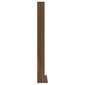vidaXL CD-hylly ruskea tammi 102x23x177,5 cm tekninen puu hinta ja tiedot | Kaapit | hobbyhall.fi