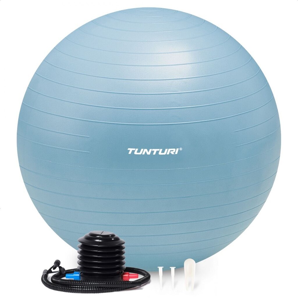 Voimistelupallo Tunturi Gymball, 65 cm, vaaleansininen hinta ja tiedot | Voimistelupallot | hobbyhall.fi