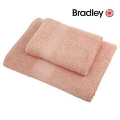 Bradley Froteepyyhe, 100 x 150 cm, pastelli pinkki, 3 kpl hinta ja tiedot | Pyyhkeet | hobbyhall.fi