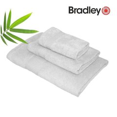 Bradley Bambupyyhe, 30 x 50 cm, vaaleanharmaa, 5 kpl hinta ja tiedot | Pyyhkeet | hobbyhall.fi