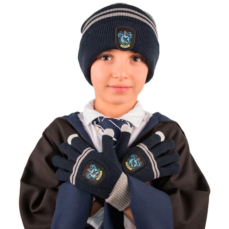 Harry Potter Pipo & Käsinesetti lapsille Ravenclaw 11770 hinta ja tiedot | Poikien hatut, huivit ja käsineet | hobbyhall.fi