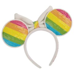 Loungefly: Disney - Sequin Rainbow Minnie Ears Headband (WDHB0088) hinta ja tiedot | Loungefly Hajuvedet ja kosmetiikka | hobbyhall.fi