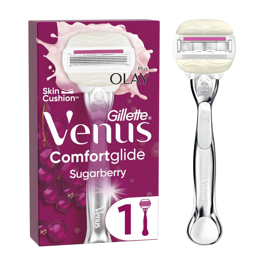 Varsiterä Gillette Venus Comfortglide Sugarberry hinta ja tiedot | Parranajo ja karvanpoisto | hobbyhall.fi