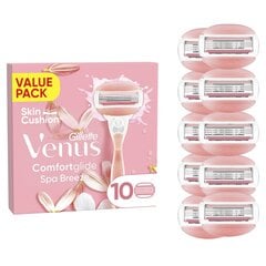 Vaihtoterät Gillette Venus Comfortglide Spa Breeze, 10 kpl hinta ja tiedot | Parranajo ja karvanpoisto | hobbyhall.fi