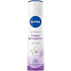 Spray antiperspirantti Nivea Fresh Sensation naisille, 150 ml hinta ja tiedot | Deodorantit | hobbyhall.fi