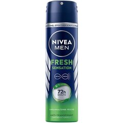 Spray antiperspirantti Nivea Sensation Fresh miehille, 150 ml hinta ja tiedot | Deodorantit | hobbyhall.fi