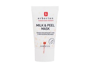 Kasvonaamio Erborian - Milk & Peel, 20 g hinta ja tiedot | Kasvonaamiot ja silmänalusaamiot | hobbyhall.fi