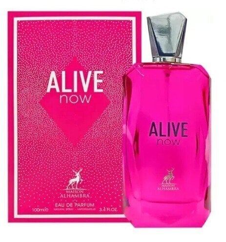 Hajuvesi Maison Alhambra Alive Now EDP naisille, 100 ml hinta ja tiedot | Naisten hajuvedet | hobbyhall.fi