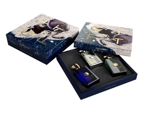 Hajuvesisarja Amouage Taurus Man EDP miehille, 3x100 ml hinta ja tiedot | Naisten hajuvedet | hobbyhall.fi