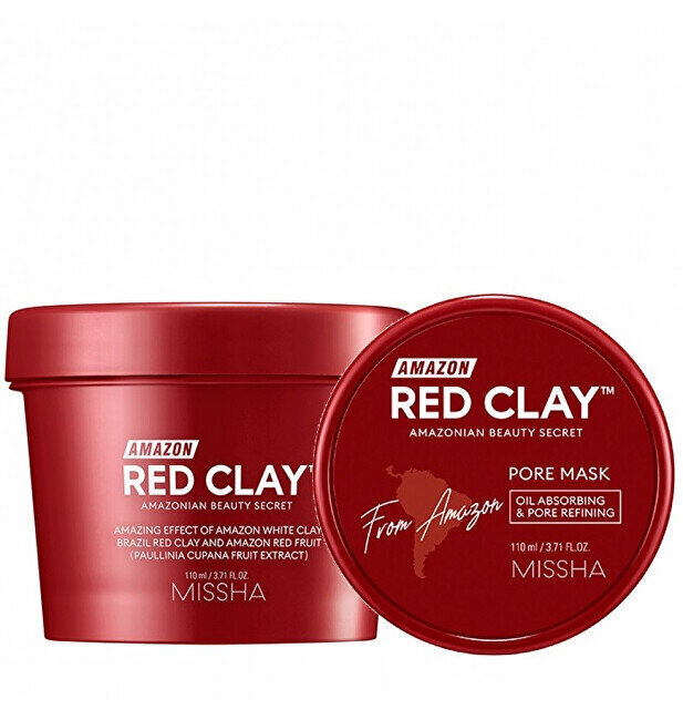 Kasvonaamio Amazon Red Clay, 110 ml hinta ja tiedot | Kasvonaamiot ja silmänalusaamiot | hobbyhall.fi