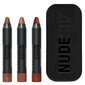 Huulikynäsarja Nudestix90 Nude Mini Lips, 3x2,5 g hinta ja tiedot | Huulipunat, huulikiillot ja huulirasvat | hobbyhall.fi