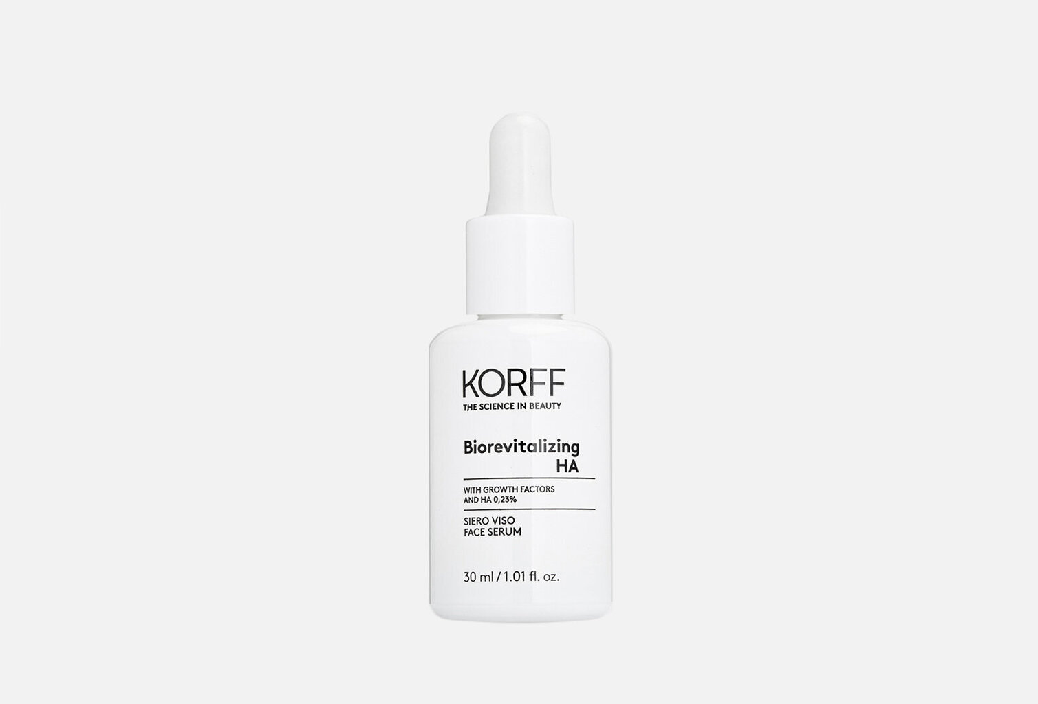 Kasvoseerumi Korff Biorevitalizing HA, 30 ml hinta ja tiedot | Kasvoöljyt ja seerumit | hobbyhall.fi