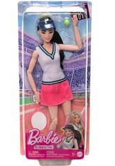 Barbie Made to Move Tennis Player -nukke hinta ja tiedot | Tyttöjen lelut | hobbyhall.fi