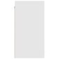 vidaXL Seinäkaappi valkoinen 80x31x60 cm lastulevy hinta ja tiedot | Keittiön kaapit | hobbyhall.fi