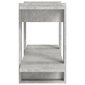 vidaXL Kirjahylly betoninharmaa 100x30x51 cm tekninen puu hinta ja tiedot | Hyllyt | hobbyhall.fi