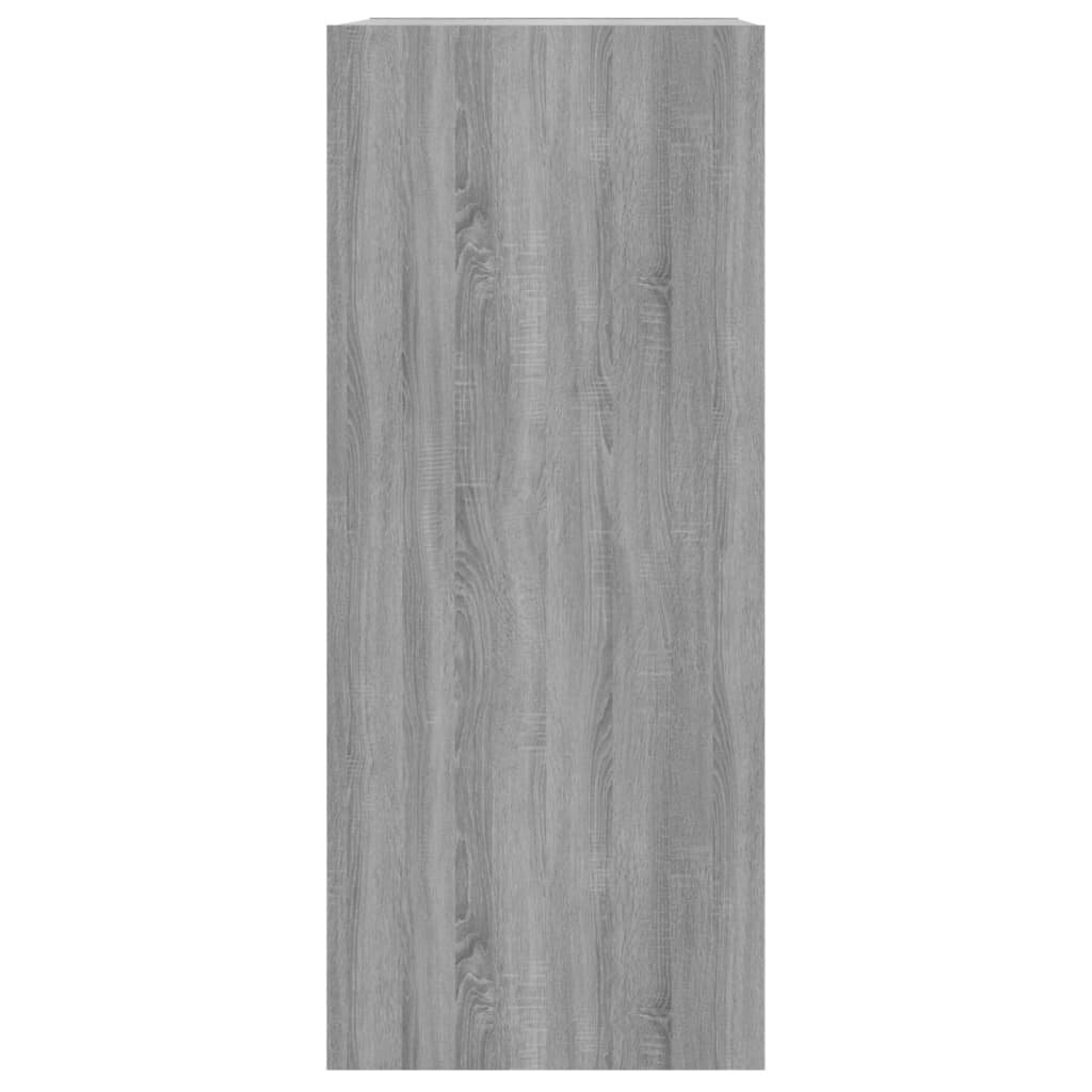 vidaXL Kirjahylly/tilanjakaja harmaa Sonoma 40x30x72 cm hinta ja tiedot | Hyllyt | hobbyhall.fi