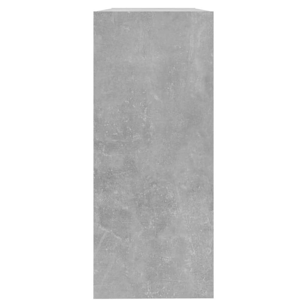 vidaXL Kirjahylly/tilanjakaja betoninharmaa 100x30x72 cm hinta ja tiedot | Hyllyt | hobbyhall.fi