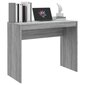 vidaXL Työpöytä harmaa Sonoma 90x40x72 cm tekninen puu hinta ja tiedot | Tietokonepöydät ja työpöydät | hobbyhall.fi