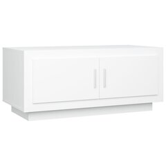 vidaXL Sohvapöytä valkoinen 102x50x45 cm tekninen puu hinta ja tiedot | Sohvapöydät | hobbyhall.fi