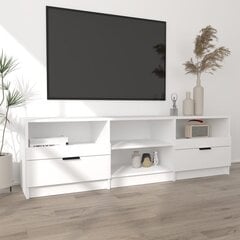 vidaXL TV-taso valkoinen 150x33,5x45 cm tekninen puu hinta ja tiedot | TV-tasot | hobbyhall.fi