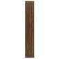 vidaXL Kirjahylly ruskea tammi 40x30x189 cm tekninen puu hinta ja tiedot | Hyllyt | hobbyhall.fi