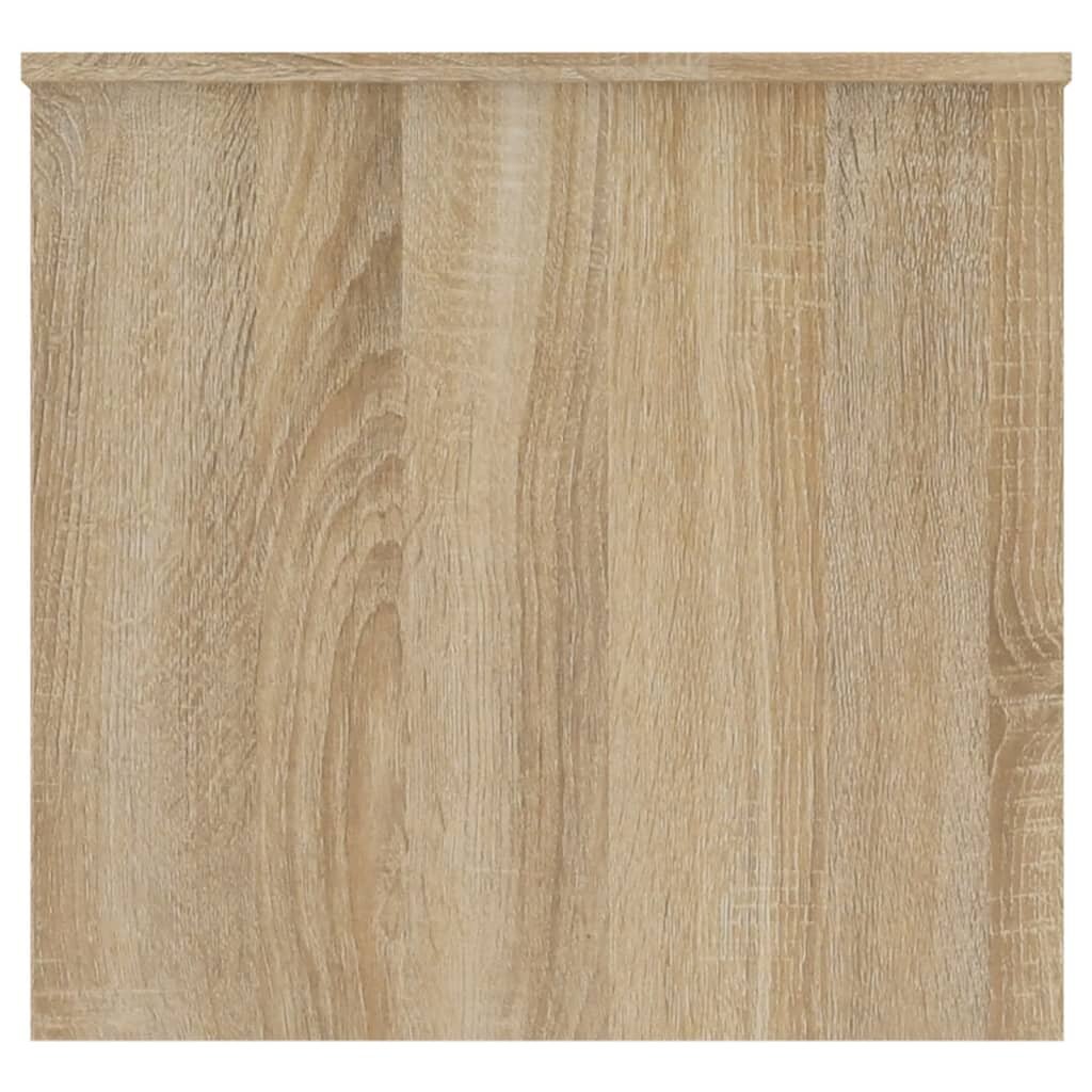 vidaXL Sohvapöytä Sonoma-tammi 102x55,5x52,5 cm tekninen puu hinta ja tiedot | Sohvapöydät | hobbyhall.fi