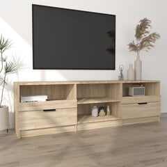 vidaXL TV-taso Sonoma-tammi 150x33,5x45 cm tekninen puu hinta ja tiedot | TV-tasot | hobbyhall.fi
