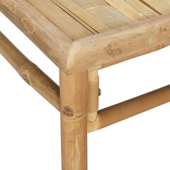 vidaXL Puutarhapöytä 65x55x30 cm bambu hinta ja tiedot | Puutarhapöydät | hobbyhall.fi