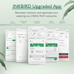 Inkbird-kastelujärjestelmä, IIC-800-WIFI, 8-alueohjelmoija, valkoinen hinta ja tiedot | INKBIRD Piha ja puutarha | hobbyhall.fi