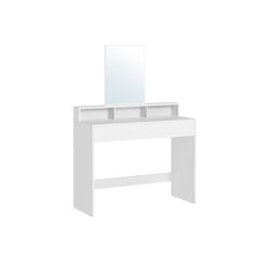 Peilipöytä, Vasagle, valkoinen hinta ja tiedot | Peilipöydät | hobbyhall.fi