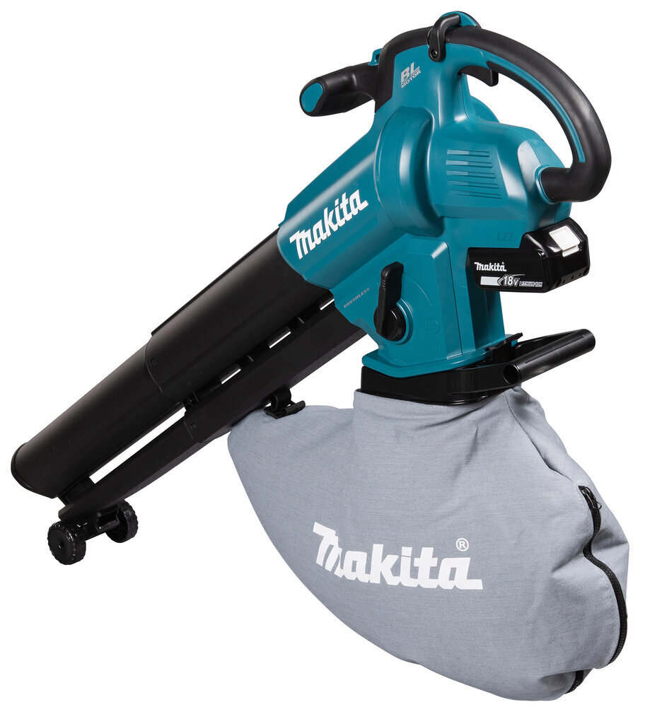 Langaton lehtipuhallin Makita DUB 187 RF 18 V, akulla 3,0 Ah ja laturilla hinta ja tiedot | Oksasilppurit, lehtipuhaltimet | hobbyhall.fi