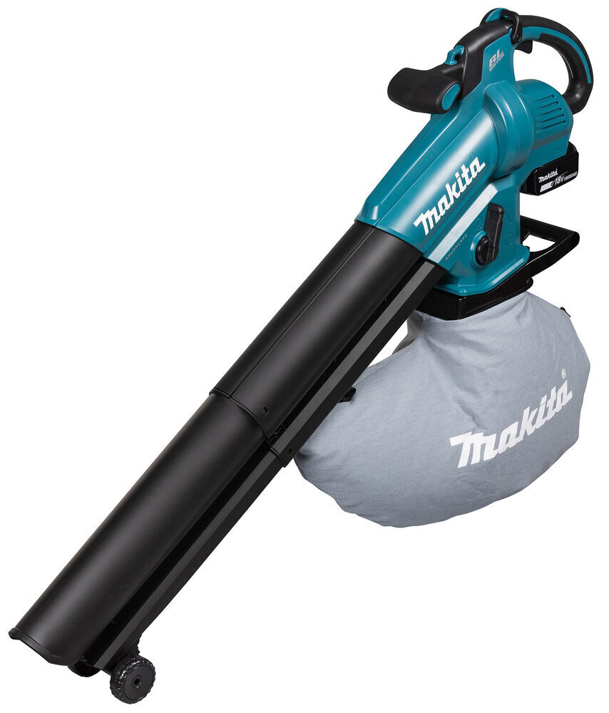 Langaton lehtipuhallin Makita DUB 187 RF 18 V, akulla 3,0 Ah ja laturilla hinta ja tiedot | Oksasilppurit, lehtipuhaltimet | hobbyhall.fi