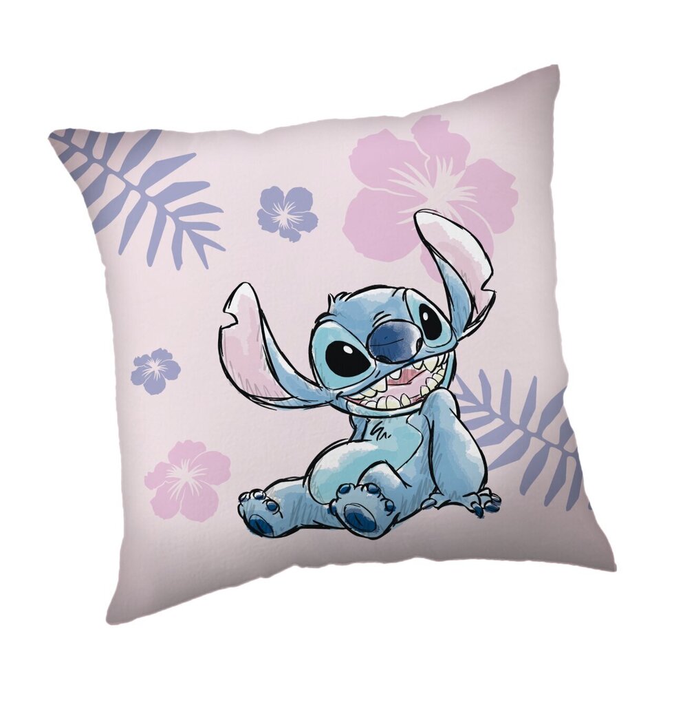 Lasten kaksipuolinen koristetyyny Lilo & Stich, 35x35 cm hinta ja tiedot | Koristetyynyt ja tyynynpäälliset | hobbyhall.fi