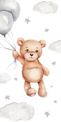 Lasten pyyhe Teddy Bear, 70x140 cm hinta ja tiedot | Pyyhkeet | hobbyhall.fi