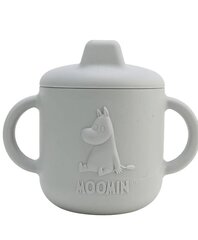 Silikoninen kuppi Muumit, harmaa, 4+ kk hinta ja tiedot | Moomin Vauvan ruokailutarvikkeet | hobbyhall.fi