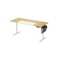 Työpöytä Songmics, 70x160x120 cm, beige hinta ja tiedot | Tietokonepöydät ja työpöydät | hobbyhall.fi