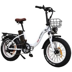 Sähköpyörä Drvetion CT20, 20", valkoinen, 750W, 10Ah hinta ja tiedot | Sähköpyörät | hobbyhall.fi