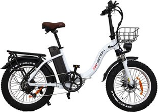 Sähköpyörä Drvetion CT20, 20", valkoinen, 750W, 10Ah hinta ja tiedot | Sähköpyörät | hobbyhall.fi