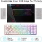 Royal Kludge RK918 Brown Switches hinta ja tiedot | Näppäimistöt | hobbyhall.fi